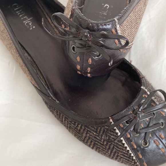 CHARLES DAVID BALLET FLATS SIZE 7 1/2 - Picture 2 of 14